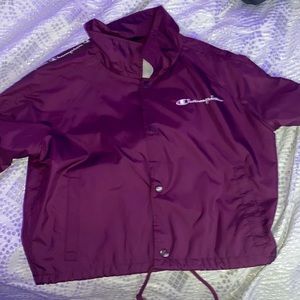 Purple champion jacket